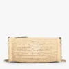 Script Monogram Raffia -ketjuhihnainen laukku Script Monogram Raffia -ketjuhihnainen laukku