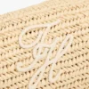 Script Monogram Raffia -ketjuhihnainen laukku Script Monogram Raffia -ketjuhihnainen laukku