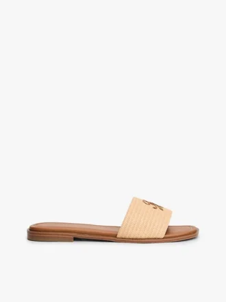 Script Monogram Woven Slide Script Monogram Woven Slide