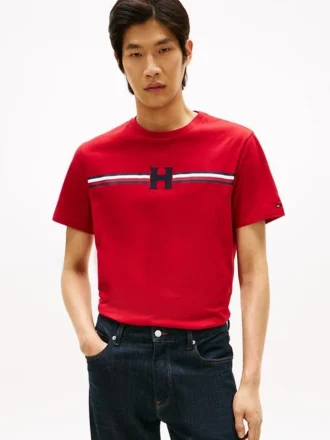 Signature H Stripe -T-paita
