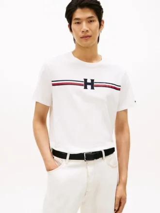 Signature H Stripe -T-paita