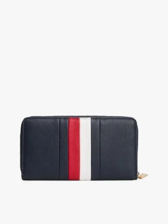 Signature Stripe Zip -lompakko Signature Stripe Zip -lompakko