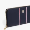 Signature Stripe Zip -lompakko Signature Stripe Zip -lompakko