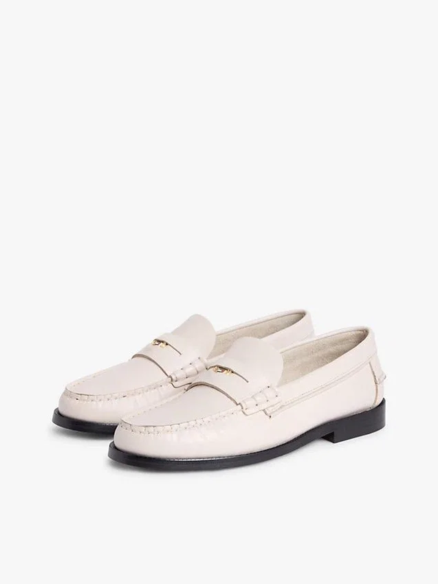 Sileä nahkainen penny-loafer Sileä nahkainen penny-loafer
