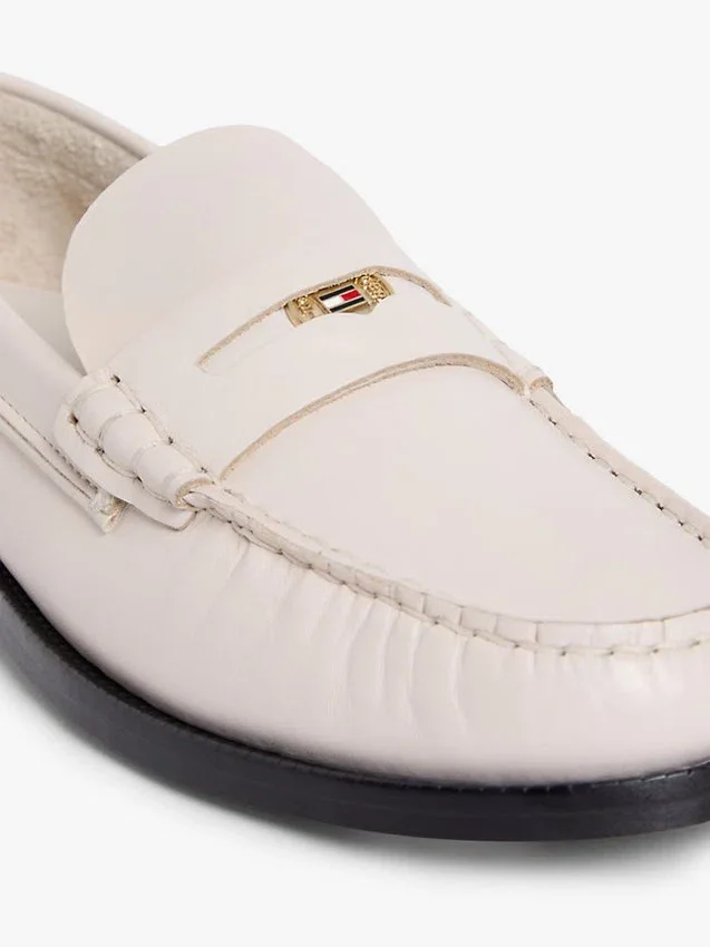 Sileä nahkainen penny-loafer Sileä nahkainen penny-loafer