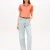 Slim Fit -mallinen joustava puuvillapolo Slim Fit -mallinen joustava puuvillapolo