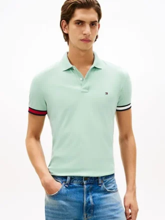 Slim Fit Smooth Cotton Interlock -polo