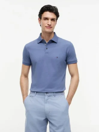 Slim Fit Stretch Pique Polo