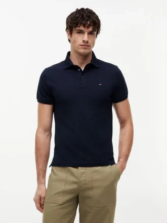 Slim Fit Stretch Pique Polo