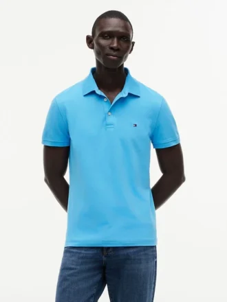 Slim Fit Stretch Pique Polo
