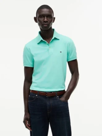 Slim Fit Stretch Pique Polo