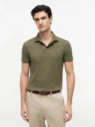 Slim Fit Stretch Pique Polo
