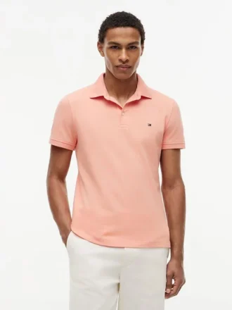 Slim Fit Stretch Pique Polo
