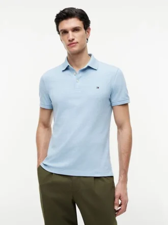 Slim Fit Stretch Pique Polo