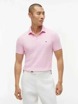 Slim Fit Stretch Pique Polo
