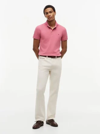 Slim Fit Stretch Pique Polo