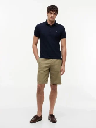 Slim Fit Stretch Pique Polo