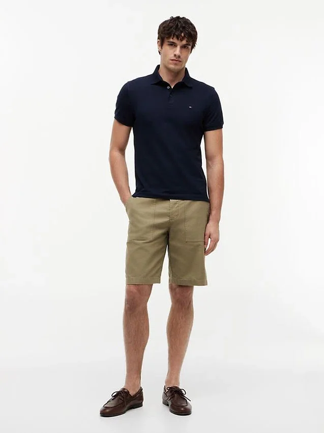 Slim Fit Stretch Pique Polo Slim Fit Stretch Pique Polo