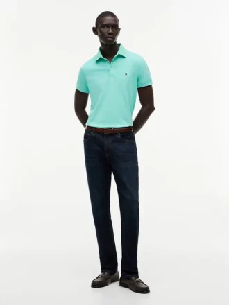Slim Fit Stretch Pique Polo