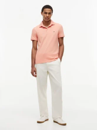 Slim Fit Stretch Pique Polo