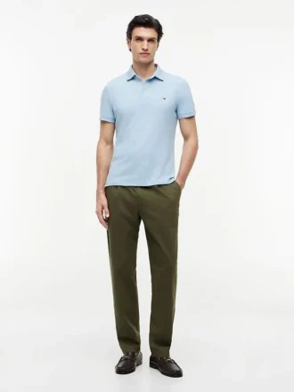 Slim Fit Stretch Pique Polo