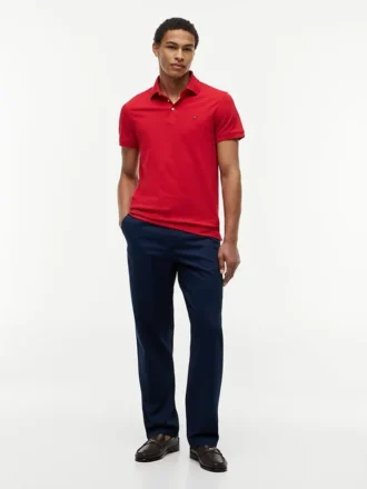Slim Fit Stretch Pique Polo