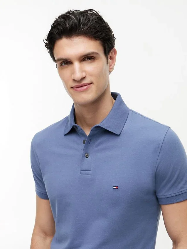 Slim Fit Stretch Pique Polo Slim Fit Stretch Pique Polo