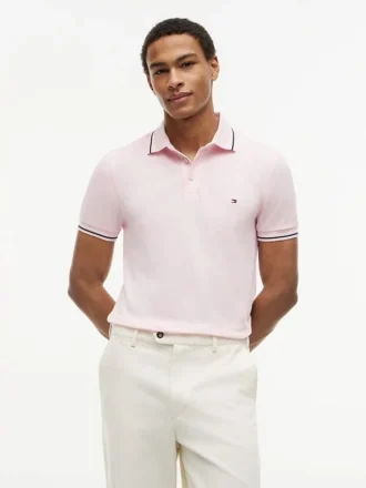 Slim Fit Tipped Polo