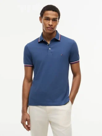 Slim Fit Tipped Polo