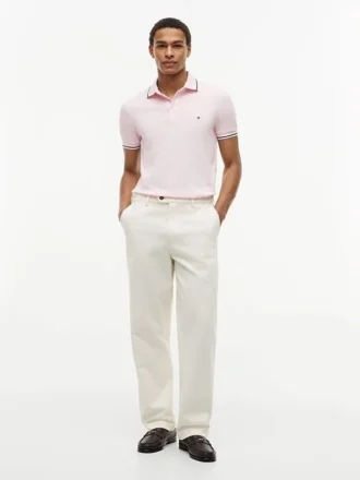 Slim Fit Tipped Polo