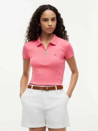 Slim Fit Zip Polo Slim Fit Zip Polo