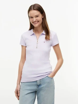 Slim Fit Zip Polo Slim Fit Zip Polo