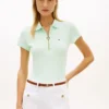 Slim Fit Zip Polo