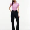 Slim Fit Zip Polo