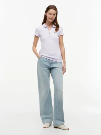 Slim Fit Zip Polo Slim Fit Zip Polo