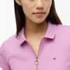 Slim Fit Zip Polo