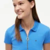 Slim Fit Zip Polo