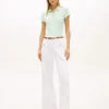 Slim Fit Zip Polo