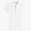 Slim Fit Zip Polo