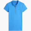 Slim Fit Zip Polo