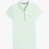 Slim Fit Zip Polo
