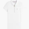 Slim Fit Zip Polo