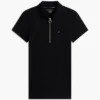 Slim Fit Zip Polo