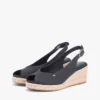 Slingback-kiilakorkoiset espadrillosandaalit Slingback-kiilakorkoiset espadrillosandaalit
