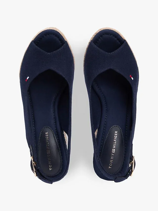 Slingback-kiilakorkoiset espadrillosandaalit Slingback-kiilakorkoiset espadrillosandaalit