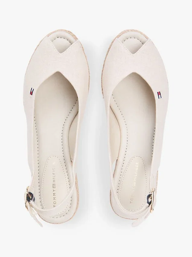 Slingback-kiilakorkoiset espadrillosandaalit Slingback-kiilakorkoiset espadrillosandaalit