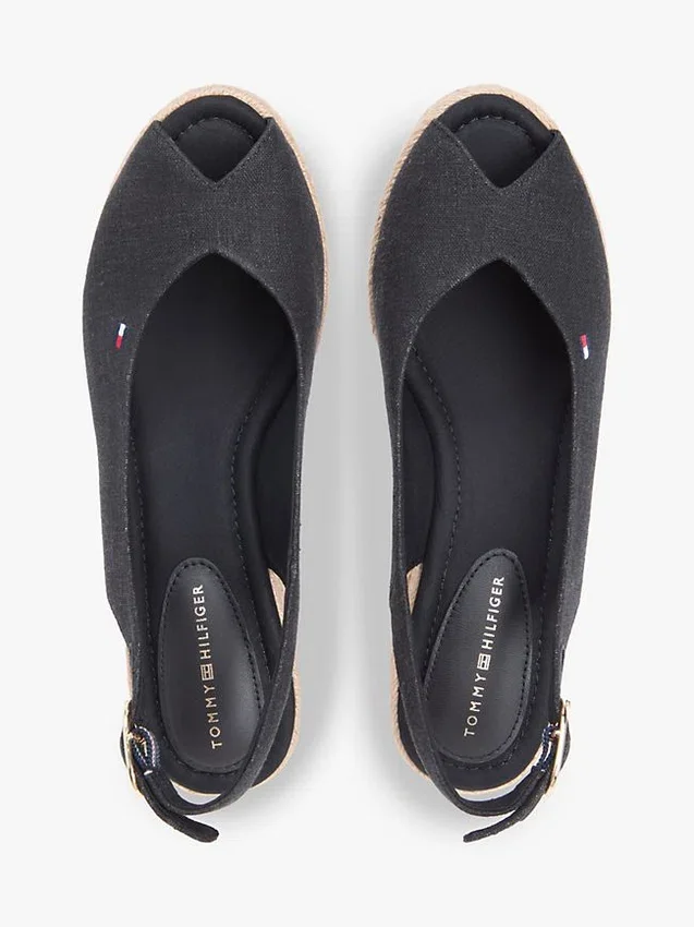 Slingback-kiilakorkoiset espadrillosandaalit Slingback-kiilakorkoiset espadrillosandaalit