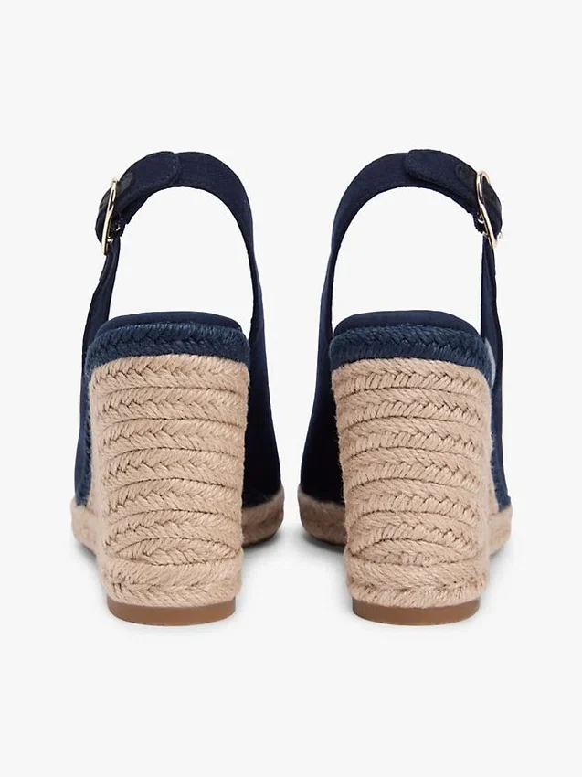 Slingback-kiilakorkoiset espadrillosandaalit Slingback-kiilakorkoiset espadrillosandaalit