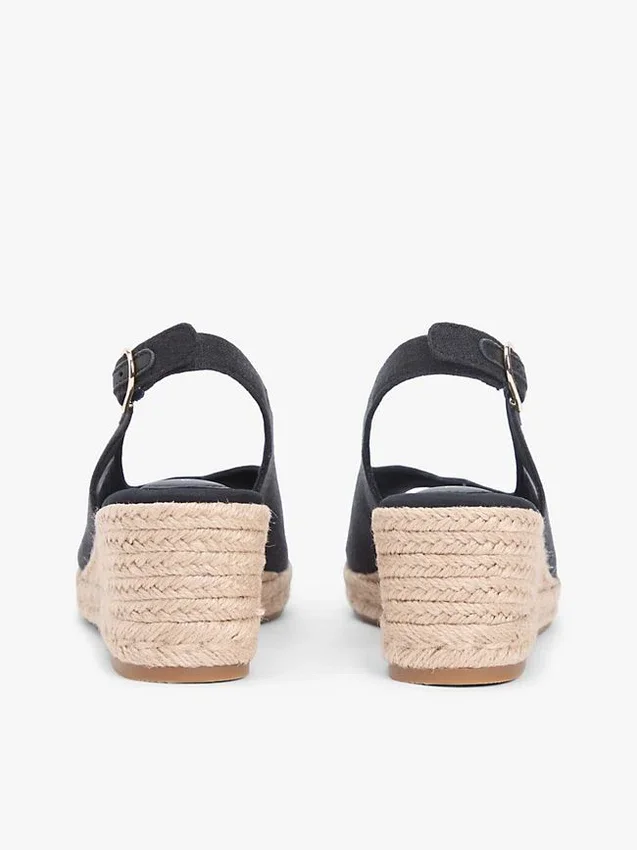 Slingback-kiilakorkoiset espadrillosandaalit Slingback-kiilakorkoiset espadrillosandaalit