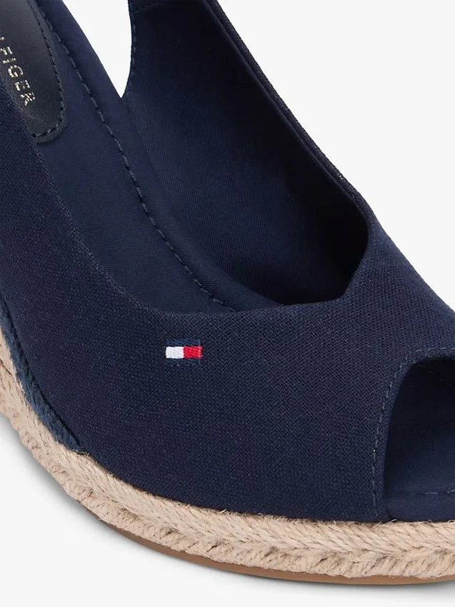 Slingback-kiilakorkoiset espadrillosandaalit Slingback-kiilakorkoiset espadrillosandaalit
